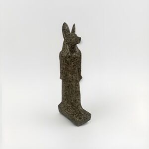 Anubis Statue 8 Inch Carved Stone Egyptian Jackal God Figurine